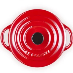 10 cm - Le Creuset Mini Cocotte Casseruola Rotonda In Gres Vetrificato - Set 4 Pz