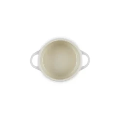 10 cm - Le Creuset Mini Cocotte Con Pomolo Cuore In Gres Vetrificato