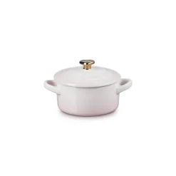 10 cm - Le Creuset Mini Cocotte Con Pomolo Cuore In Gres Vetrificato
