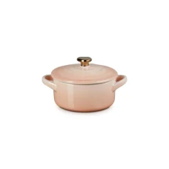 10 cm - Le Creuset Mini Cocotte Con Pomolo Cuore In Gres Vetrificato