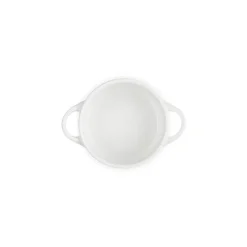 10 cm - Le Creuset Mini Cocotte Con Pomolo Cuore In Gres Vetrificato
