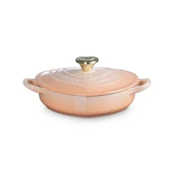 20 cm - Le Creuset Tradition Cuore Tegame Basso In Ghisa Vetrificata