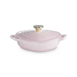 20 cm - Le Creuset Tradition Cuore Tegame Basso In Ghisa Vetrificata