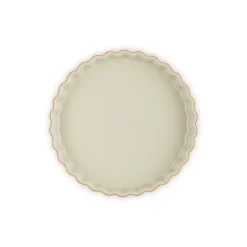 24 cm - Le Creuset Tradition Tortiera Rotonda In Gres Vetrificato