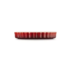 24 cm - Le Creuset Tradition Tortiera Rotonda In Gres Vetrificato
