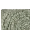 30 cm - Lioness Focus Grey Piatto Vassoio Rettangolare In Porcellana - Set 6 Pz