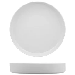 22.8 cm - Lioness Justwhite Piatto Fondo In Porcellana - Set 4 Pz