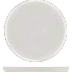 28.5 cm - Lioness Justwhite Piatto Piano In Porcellana - Set 2 Pz