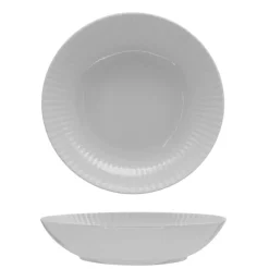 22 cm - Lubiana Daisy Piatto Fondo Coupe In Porcellana - Set 6 Pz