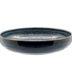 22 cm - Okeanos Piatto Fondo In Stoneware - Set 4 Pz