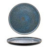 33 cm - Okeanos Piatto Piano In Stoneware - Set 4 Pz