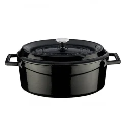 25 cm - Paderno Casseruola Ovale In Ghisa Smaltata