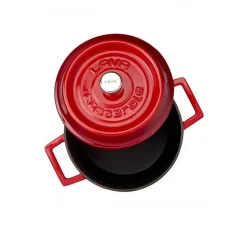 20 cm - Paderno Casseruola Rotonda In Ghisa Smaltata