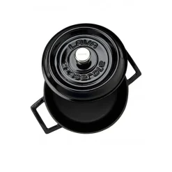 20 cm - Paderno Casseruola Rotonda In Ghisa Smaltata