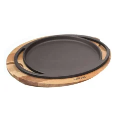 20 cm - Paderno Cast Iron Cookware Piatto Pizza In Ghisa