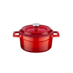 12 cm - Paderno Cast Iron Cookware Casseruola In Ghisa