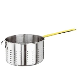 20 cm - Paderno Serie 2000 Colapasta Con Manico Gluten Free In Acciaio Inox
