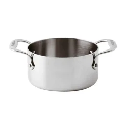 10 cm - Paderno Series 12200 Miniature Casseruola Bassa In Acciaio Inox