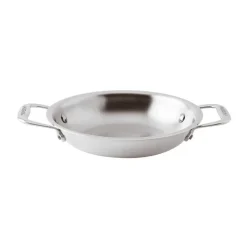 16 cm - Paderno Series 12200 Miniature Padella Gratin In Acciaio Inox