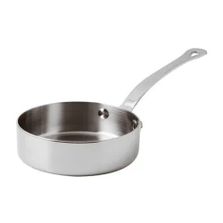 12 cm - Paderno Series 12200 Miniature Padella Sauté In Acciaio Inox