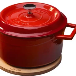 20 cm - Paderno Sottopentola Magnetico Rotondo In Legno