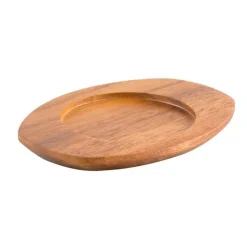 10 cm - Paderno Sottopentola Per Casseruola Rotonda In Legno