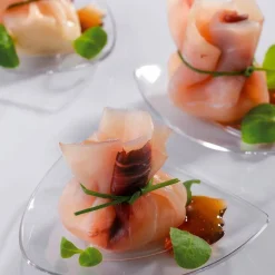 9 cm - Paderno Tableware, Buffet & Display Piattino Monoporzione In Polistirolo - Set 100 Pz