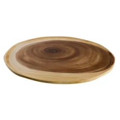 24 cm - Paderno Tableware Buffet & Display Vassoio Fatto a mano In Legno di Acacia
