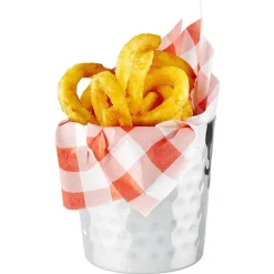 8.5 cm - Paderno Tableware Buffet & Display Cestello Porta Snack In Acciaio Inox