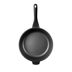 28 cm - Pintinox Pro Padella Alta Con Manico In Alluminio Antiaderente