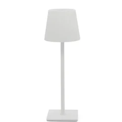 34 cm - Plisse Lampada Da Tavolo In Alluminio