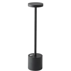 35 cm - Polly Lampada Da Tavolo Dimmerabile In Alluminio