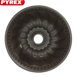 22 cm - Pyrex Asimetria Stampo Ciambella Rotondo Antiaderente
