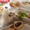 21 cm - Pyrex Bake & Enjoy Stampo Soufflè Rotondo In Vetro Borosilicato