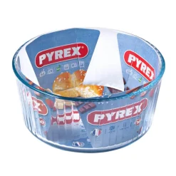 21 cm - Pyrex Bake & Enjoy Stampo Soufflè Rotondo In Vetro Borosilicato