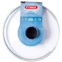20 cm Pyrex Classic Coperchio Con Pomello In Vetro Borosilicato