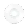 12.5 cm - RCR Cristalleria Italiana Caffè Universale Piattino Tazza In Vetro - Set 6 Pz