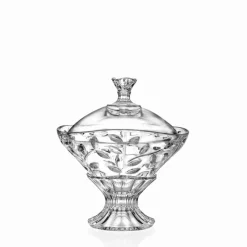 18 cm - RCR Laurus Porta Caramelle in Vetro