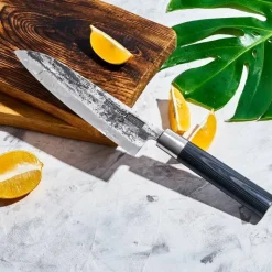 18.2 cm - Samura Super 5 Coltello Santoku In Acciaio Inox
