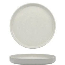 20 cm - Saturnia Nail Piatto Piano In Porcellana - Set 6 Pz