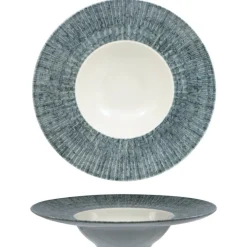 27.5 cm - Saturnia Space Piatto Pasta In Porcellana - Set 6 Pz