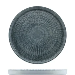 20 cm - Saturnia Space Piatto Piano In Porcellana - Set 6 Pz