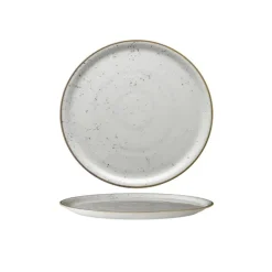 31 cm - Saturnia Stains Piatto Pizza In Porcellana - Set 6 Pz