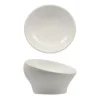 10.7 cm - Selecta Coppa Obliqua In Porcellana Set 4 Pz