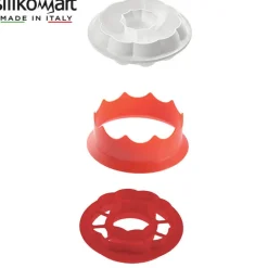 15.5 cm - Silikomart Magia Del Tempo Stampo Torta Antiaderente In Silicone