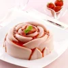 22 cm Silikomart Rosa 145 Stampo Rosa Con Anello In Silicone
