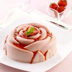 22 cm Silikomart Rosa 145 Stampo Rosa Con Anello In Silicone