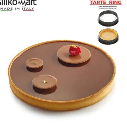 19 cm - Silikomart Tarte Ring Stampo Anello Microforato Antiaderente In Silicone