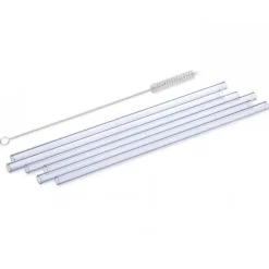 23 cm - Simax - Reusable Glass Straws - Set of 6