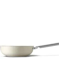 30 cm - Smeg Cookware Wok Antiaderente Ceramico In Alluminio